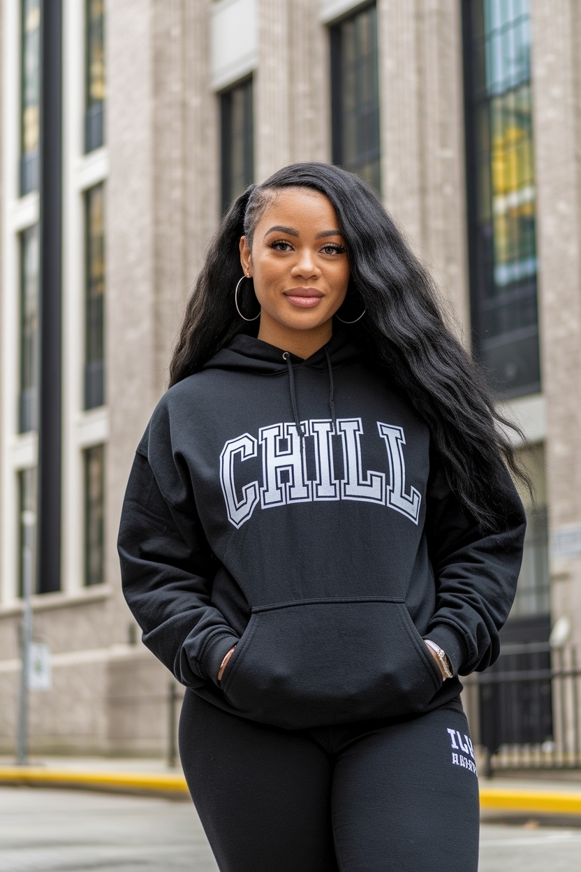 11. Relaxed Chill Church Outfit Black Women Choices outfit idea