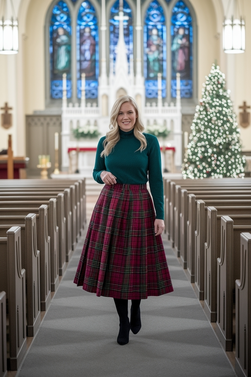 Christmas outfit ideas for women at church this season outfit idea