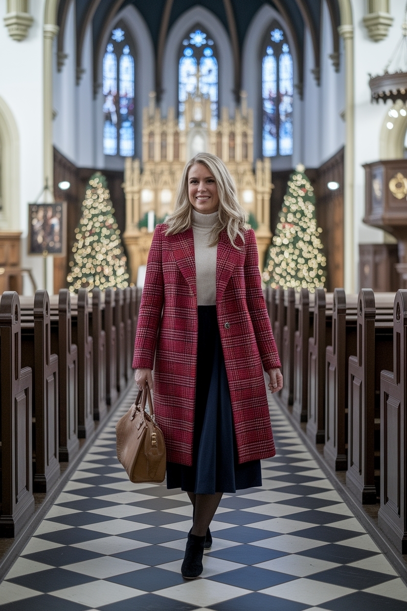 Christmas outfit ideas for women church festive looks outfit idea