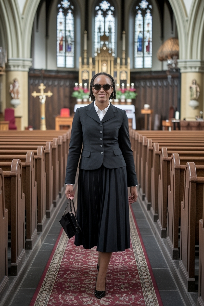 Modern Church Outfit Black Women UK Trends outfit idea