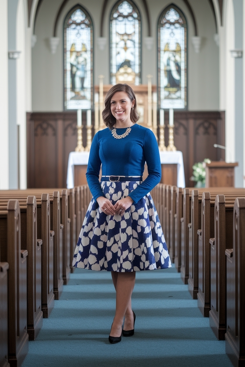 Perfect Church Outfit for Petite Women outfit idea