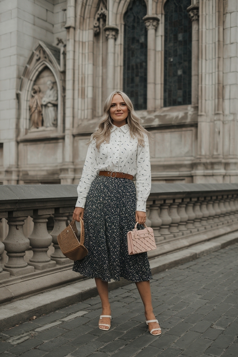 Church Outfit Inspo for Young Women to Try outfit idea