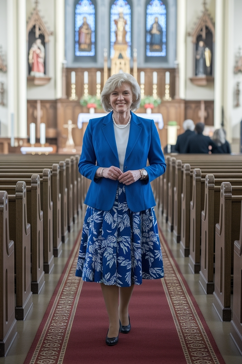 Church Outfit Women Over 50: Sophisticated Styles outfit idea