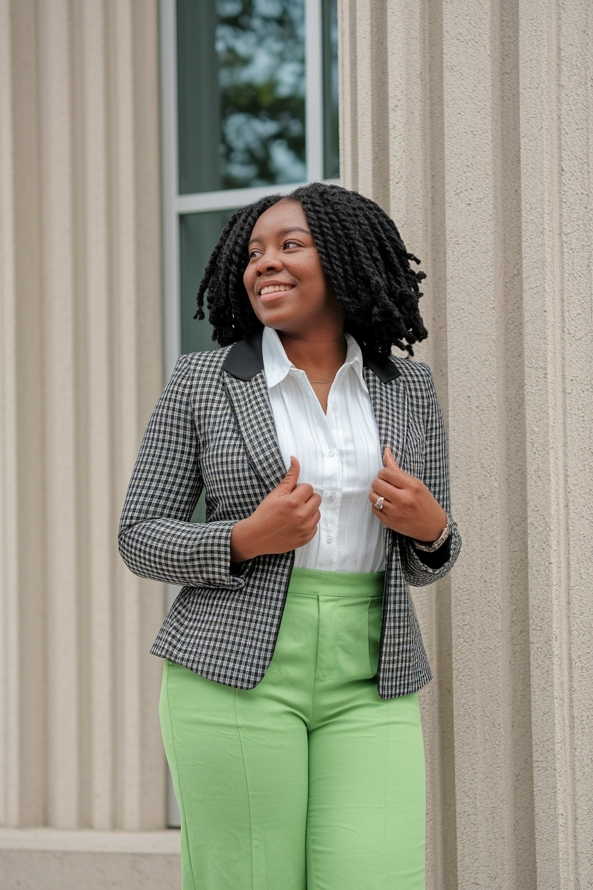 Youthful Church Outfit for Young Black Women outfit idea