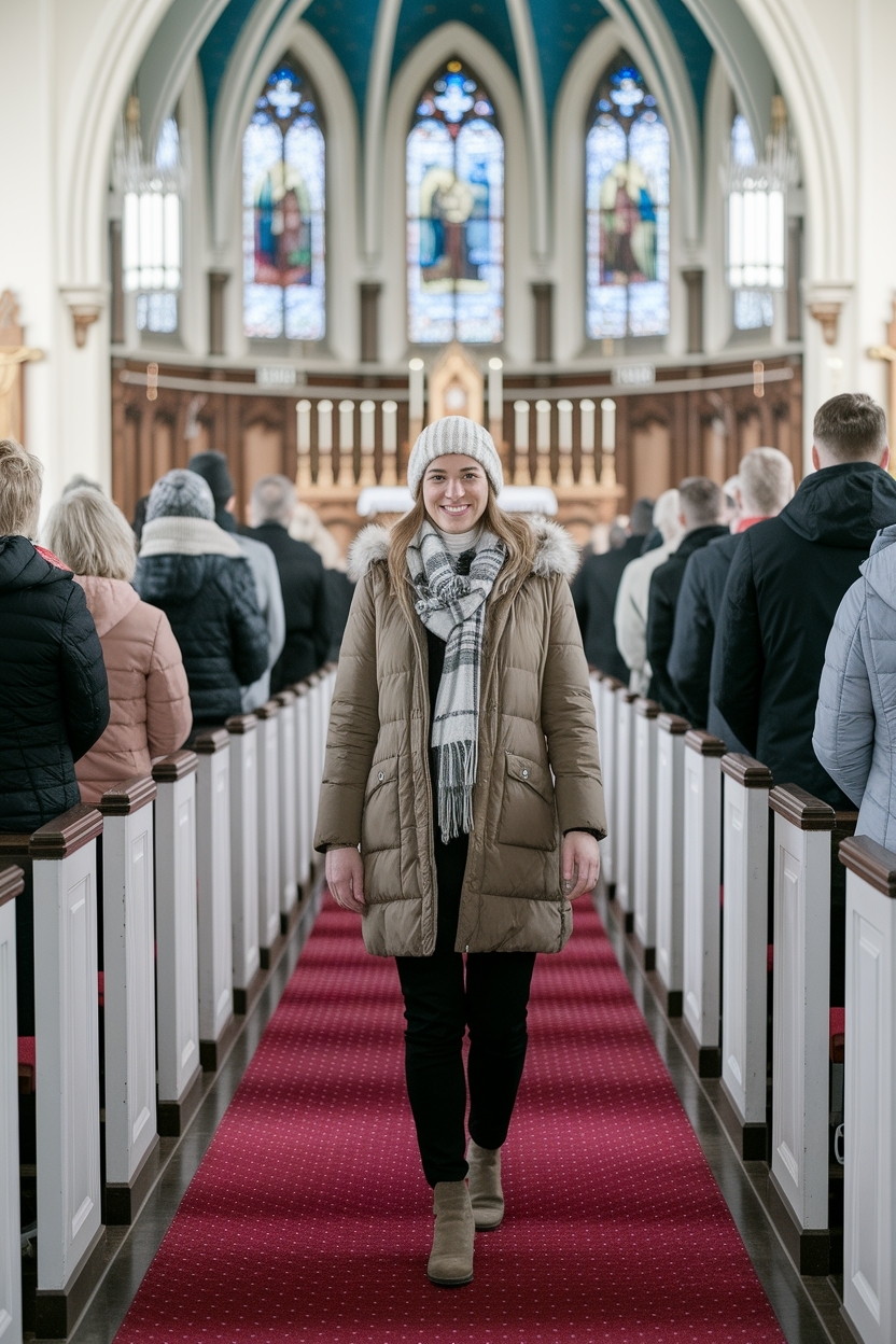 Church Winter Outfit Sunday: Fashion Tips outfit idea