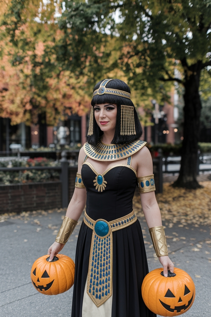 Unique Cleopatra Halloween Costume Ideas for Every Style outfit idea