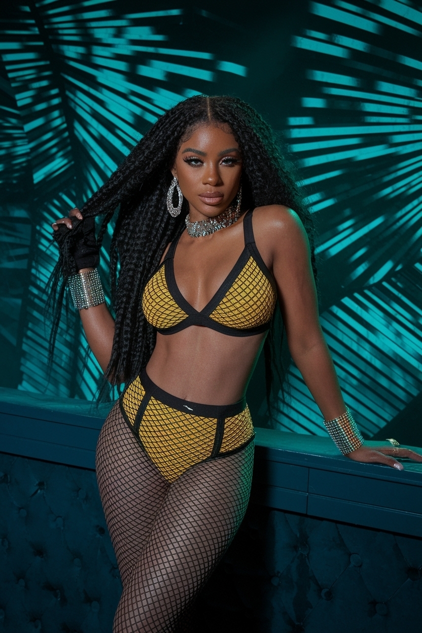 Eye-Catching Club Outfits for Black Women This Season outfit idea