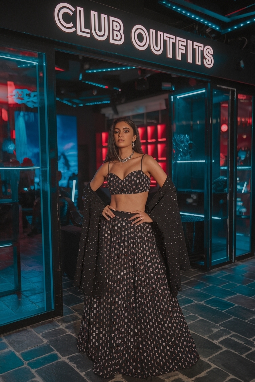 Fabulous Club Outfits for Women Night Baddie India outfit idea