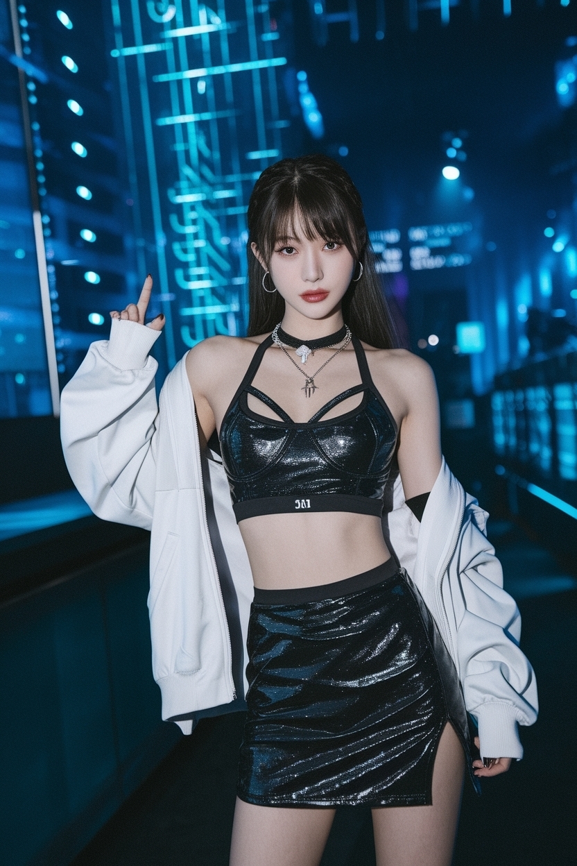 Trendy Club Outfits for Women Night Baddie Korea outfit idea