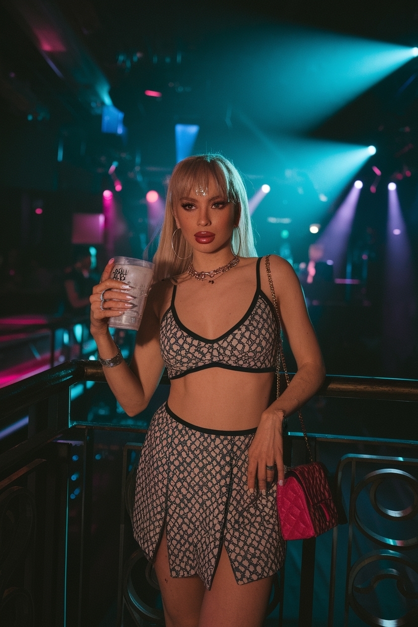 Fashionable Club Outfits for Women Night Baddie Miami outfit idea