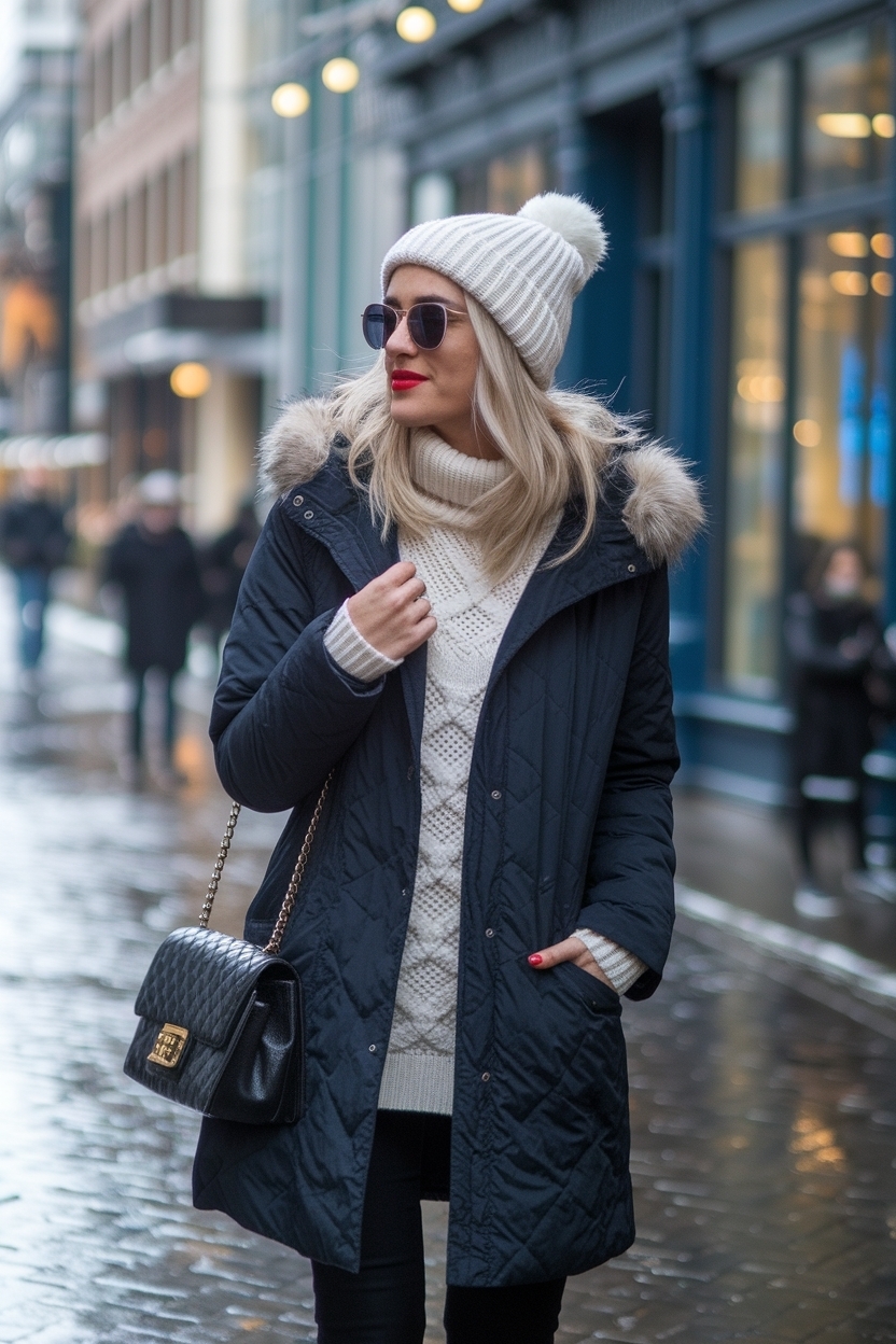 Cold Weather Date Night Outfit: Stay Warm and Stylish outfit idea