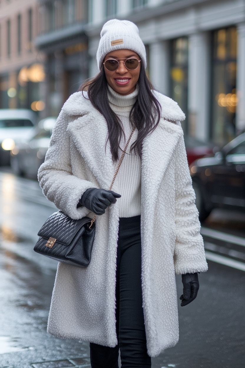Cold Weather Outfits Black Women Need for Warmth outfit idea