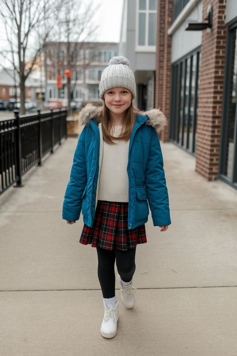 Cold Weather Outfits for School: Fashion Meets Function outfit idea