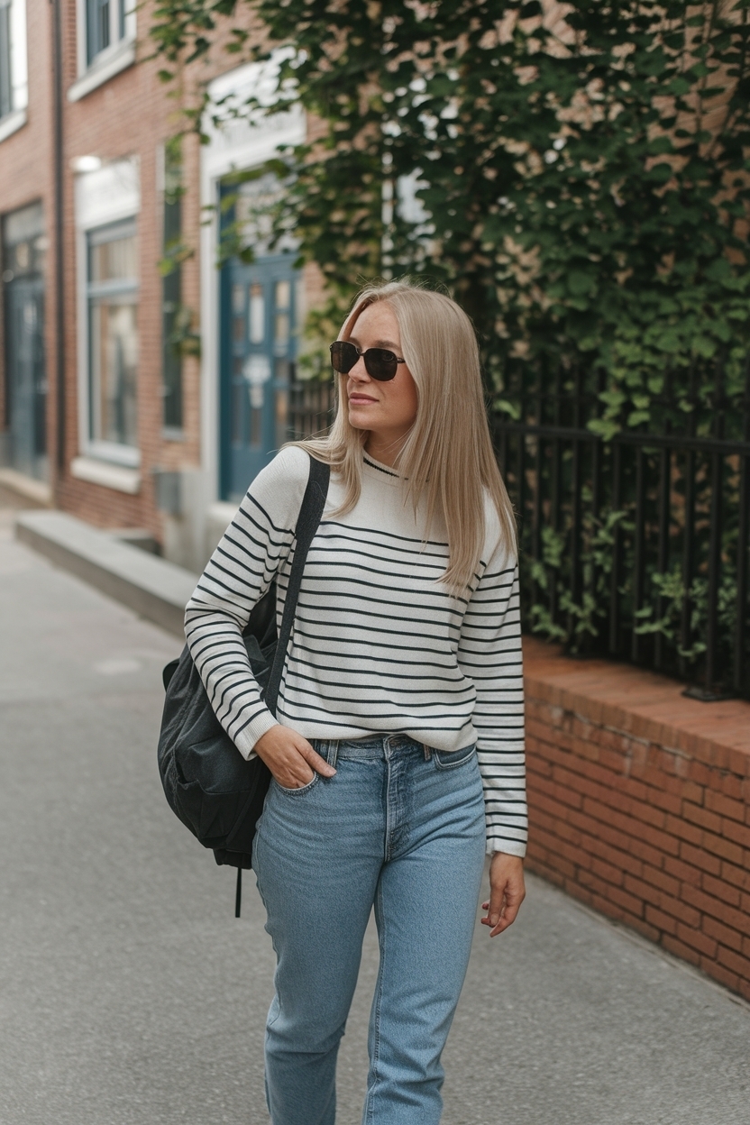 Stylish Comfy School Outfits for Lazy Days outfit idea