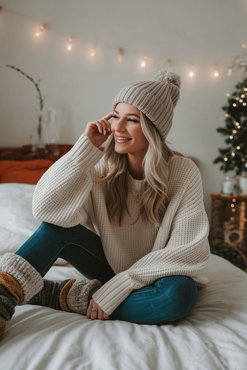 Cozy Comfy Winter Outfits for Lazy Days Ahead outfit idea