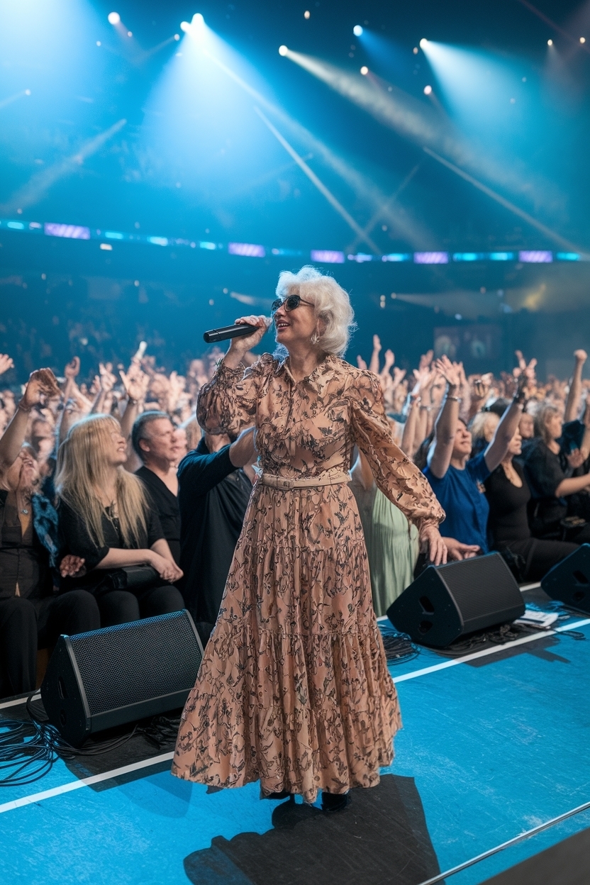 Concert outfit ideas for women over 50 that rock the stage outfit idea