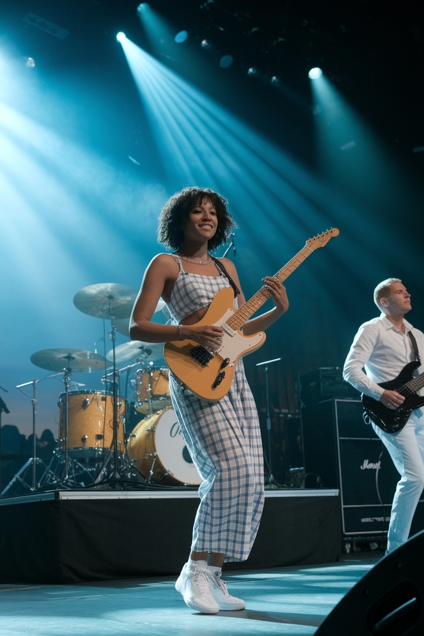 Stylish Concert Outfit for Summer Black Woman outfit idea