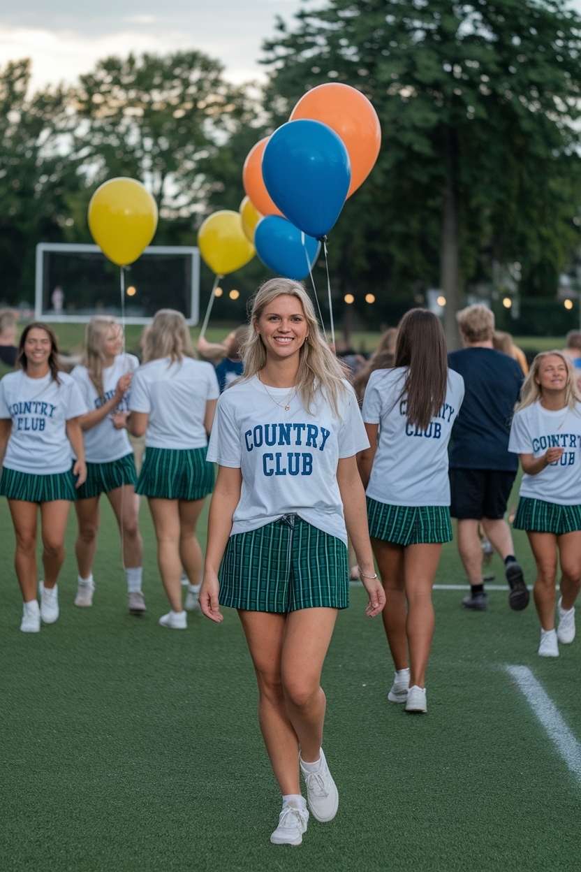 Chic Country Club Outfit Spirit Week for a Classy Look outfit idea
