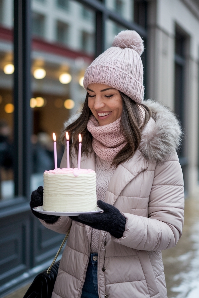 Adorable Cute Birthday Outfits for Winter Celebrations outfit idea