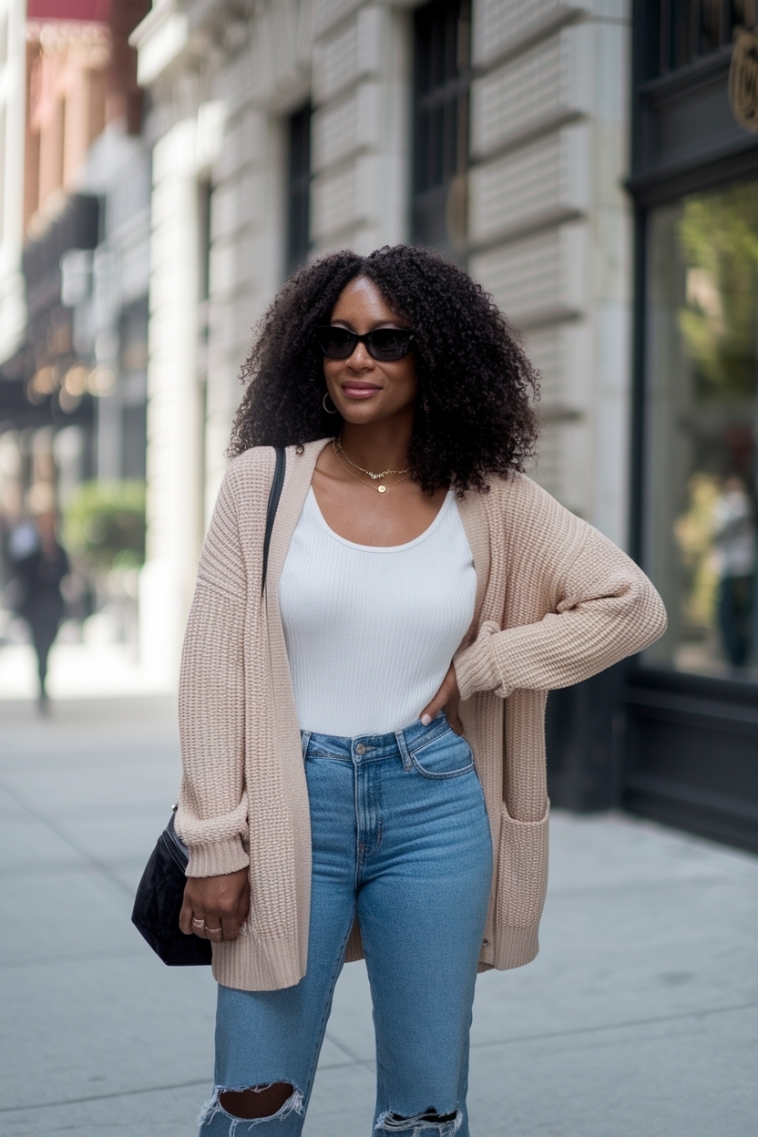 Cute Comfy Outfits Black Women Need for Everyday Wear outfit idea