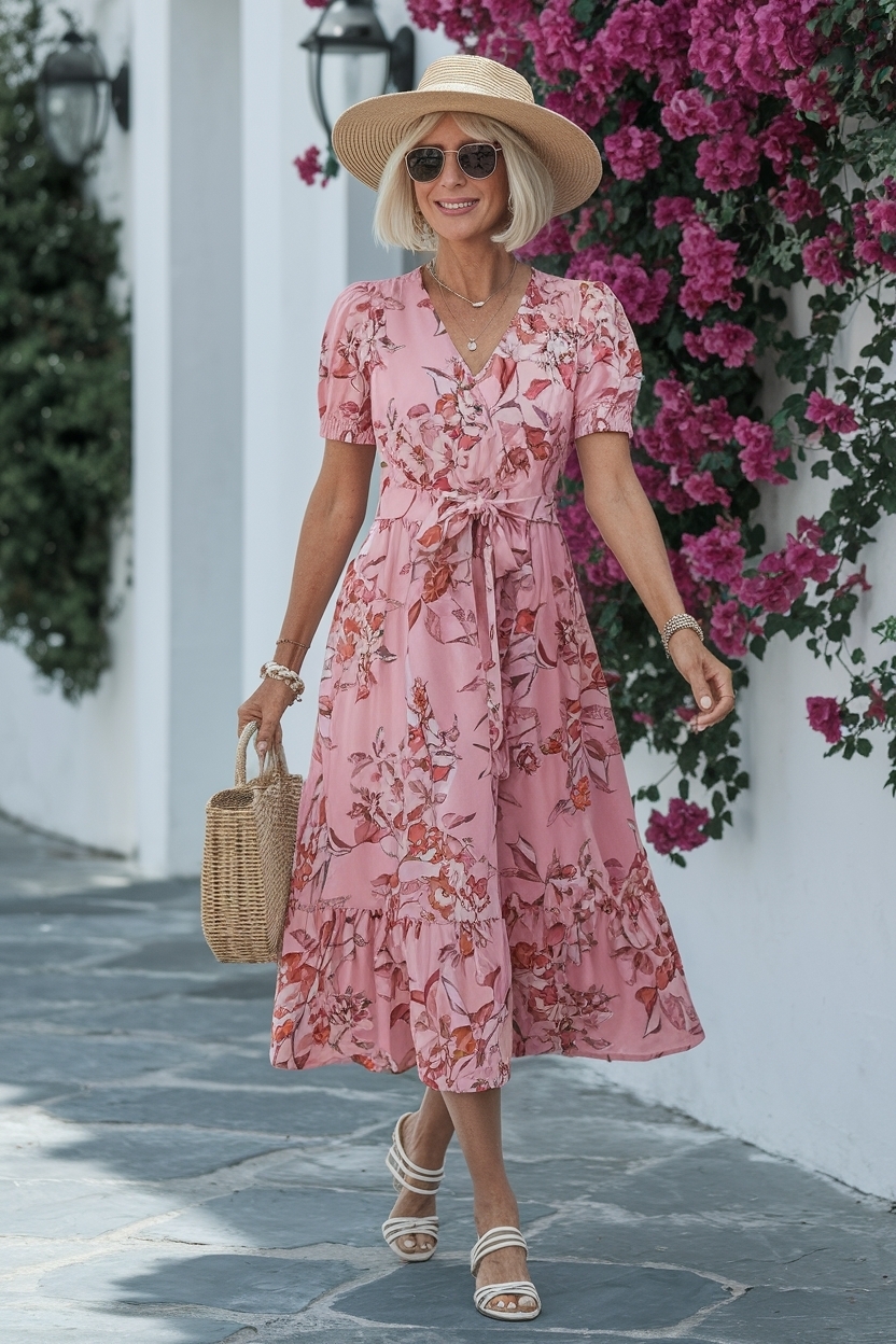 Cute Summer Dresses for Women Over 50: Flattering Choices outfit idea