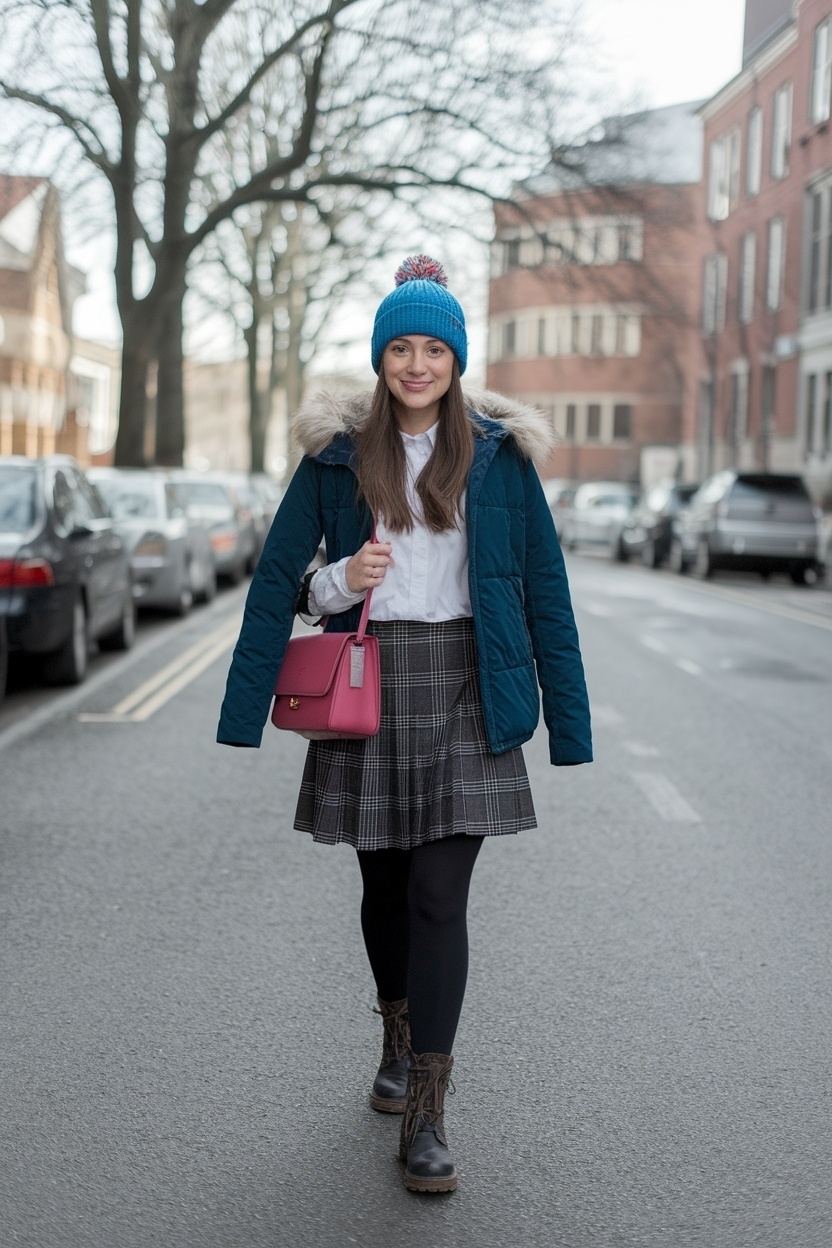 Cute Winter Fits for School: Stay Warm and Trendy outfit idea