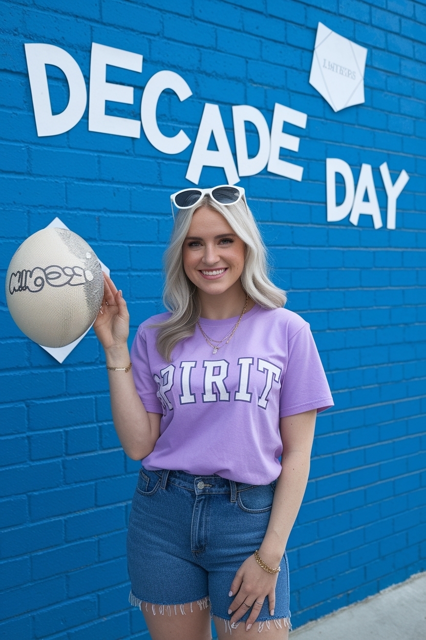 Decade Day Outfits Spirit Week for Nostalgic Vibes outfit idea