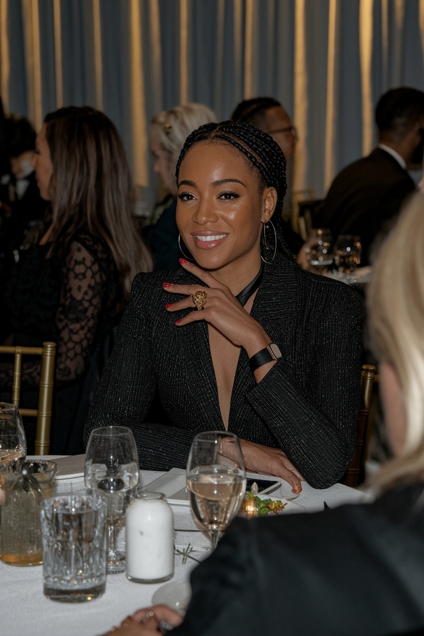 Stylish Dinner Outfits Black Women Baddie for Dining Out outfit idea