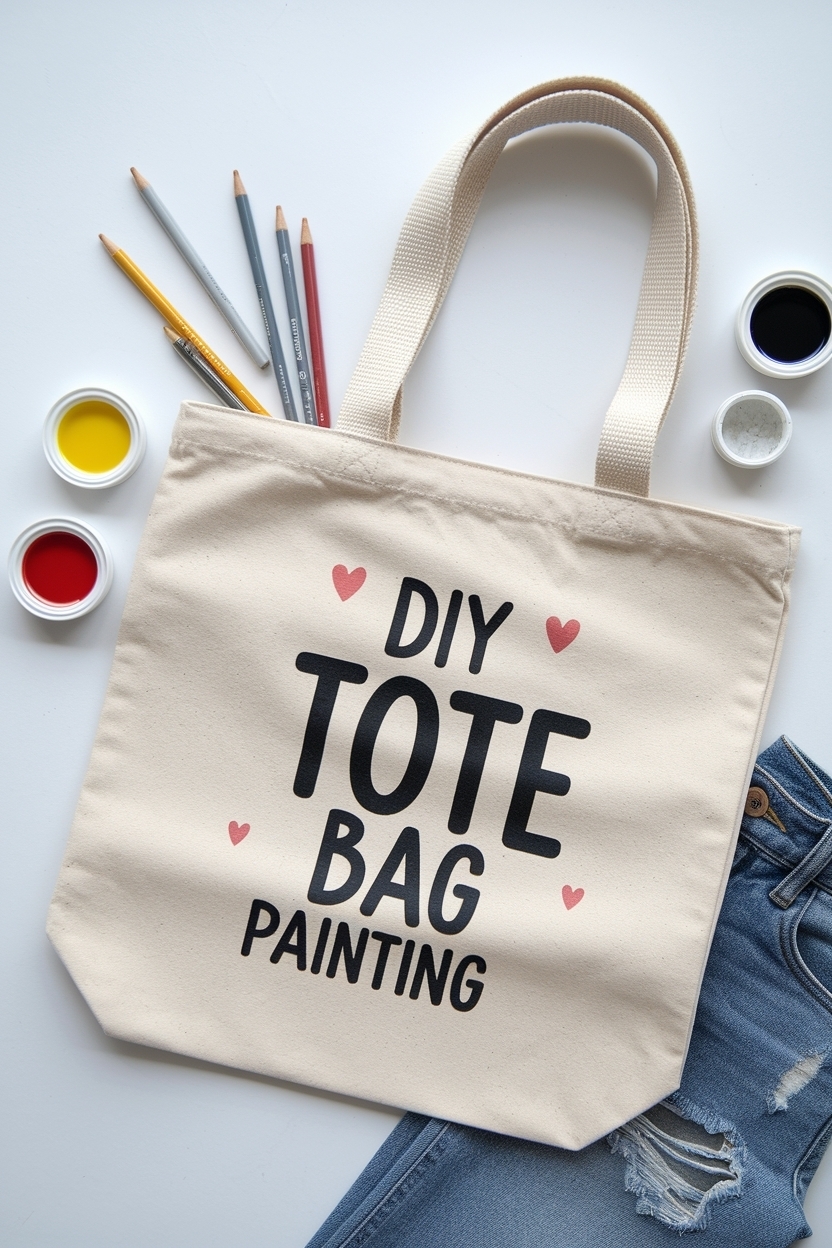 DIY Tote Bag Painting Ideas for a Unique Touch outfit idea