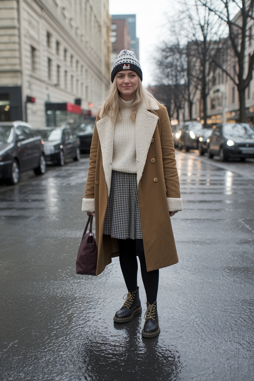 doc martens outfit winter casual styles for warmth and flair outfit idea