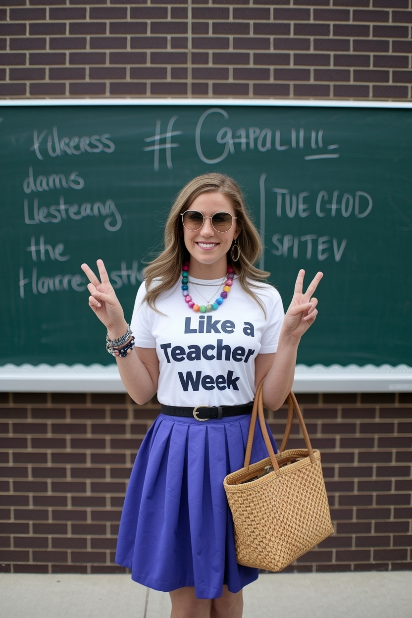Dress Like a Teacher Spirit Week: Creative Looks outfit idea