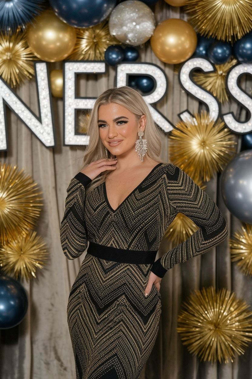 Dress to Impress New Years Eve Theme for Stunning Looks outfit idea
