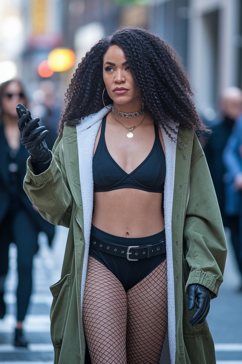 Earthy Baddie Outfits Black Women for a Natural Look outfit idea