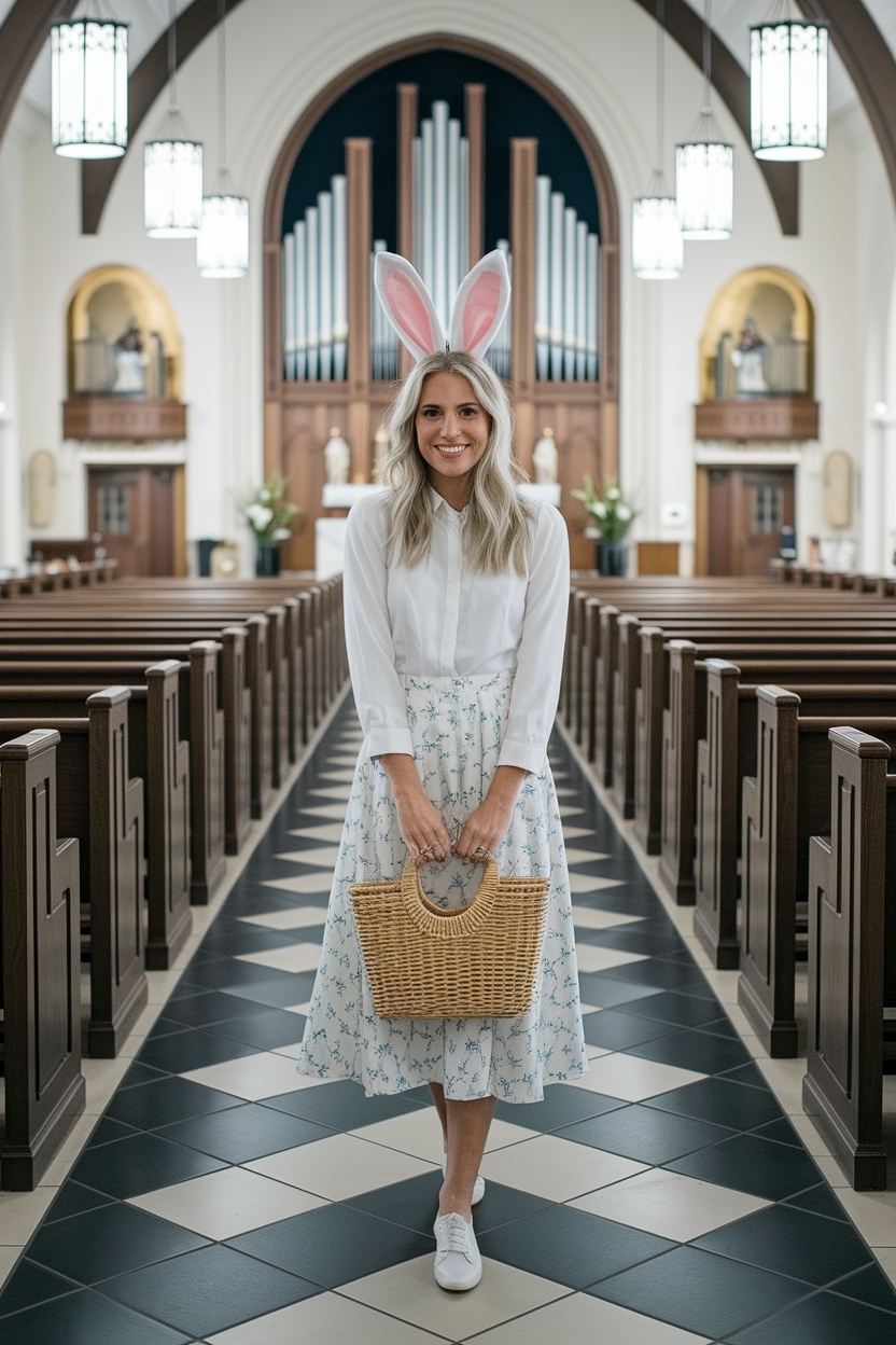 Easter outfit ideas for women church for a joyful service outfit idea