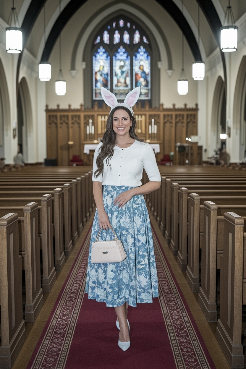 Easter Outfit Women Church Night: Bright and Joyful Selections outfit idea