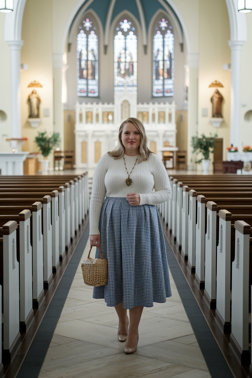Easter Outfit Women Church Plus Size: Flattering Choices outfit idea