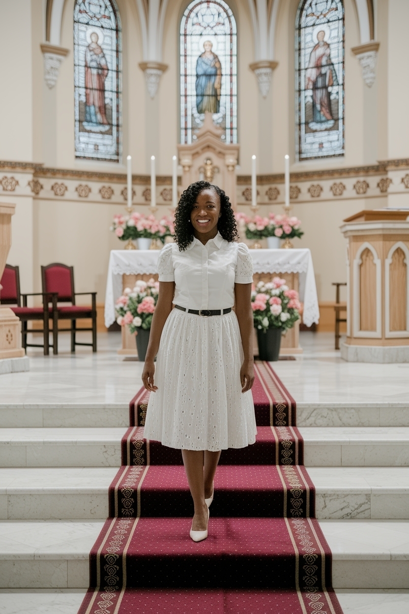 Easter Sunday Outfit Black Women Church: Bright and Festive Options outfit idea