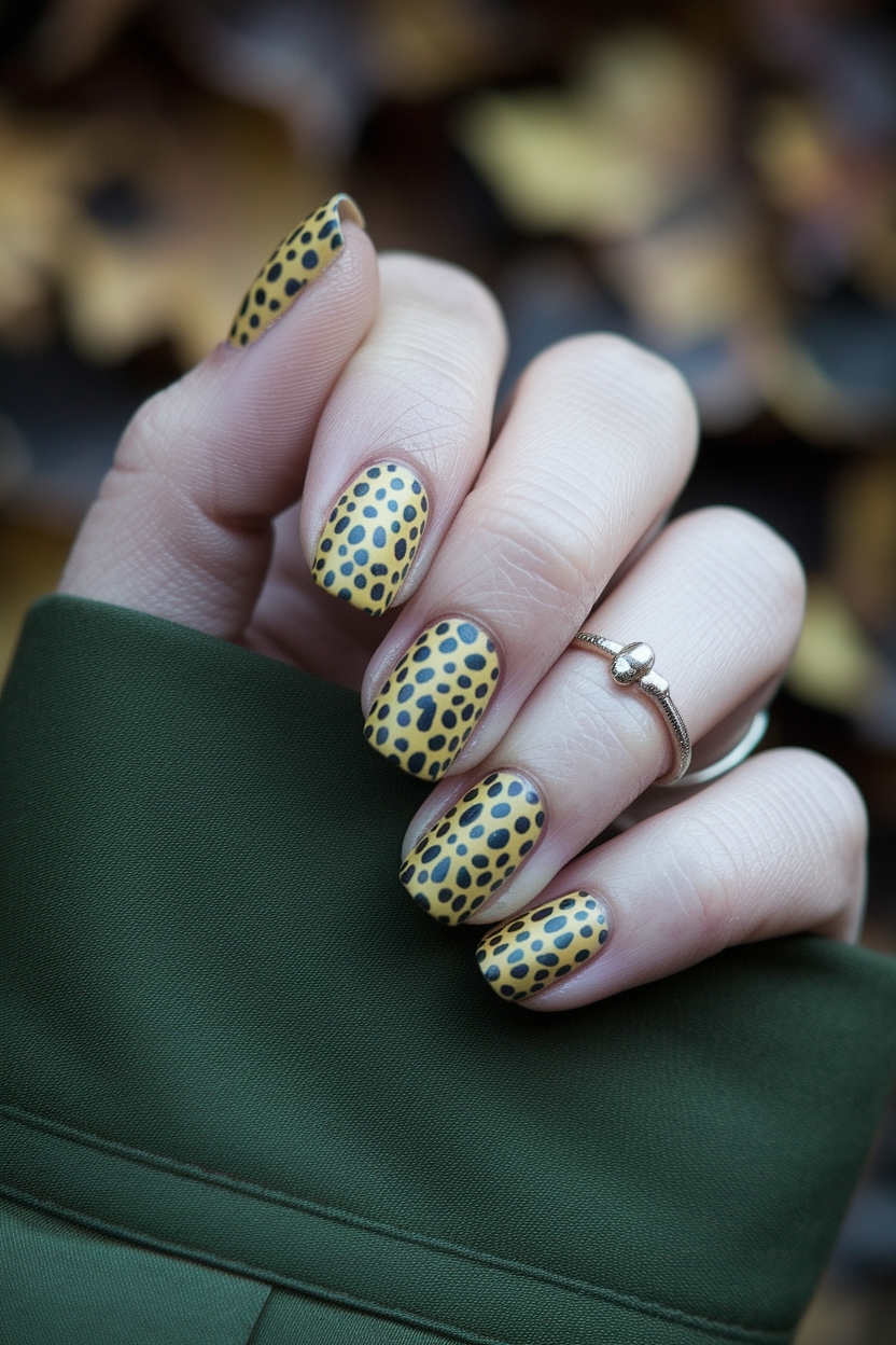 Fall Nails Cheetah Print: Nail Art Ideas to Try outfit idea