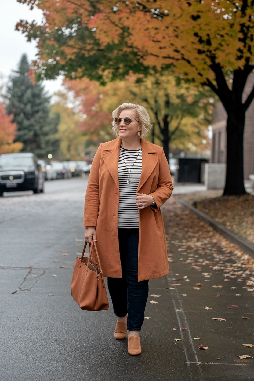 Chic Fall Business Casual Outfits for Women Over 5 outfit idea
