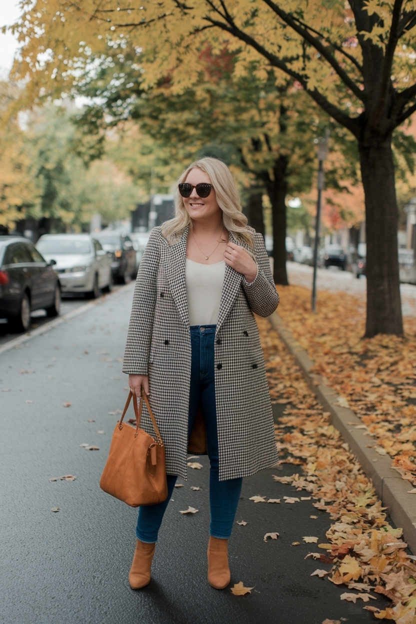 Stylish Fall Outfits Plus Size Women to Embrace the Season outfit idea
