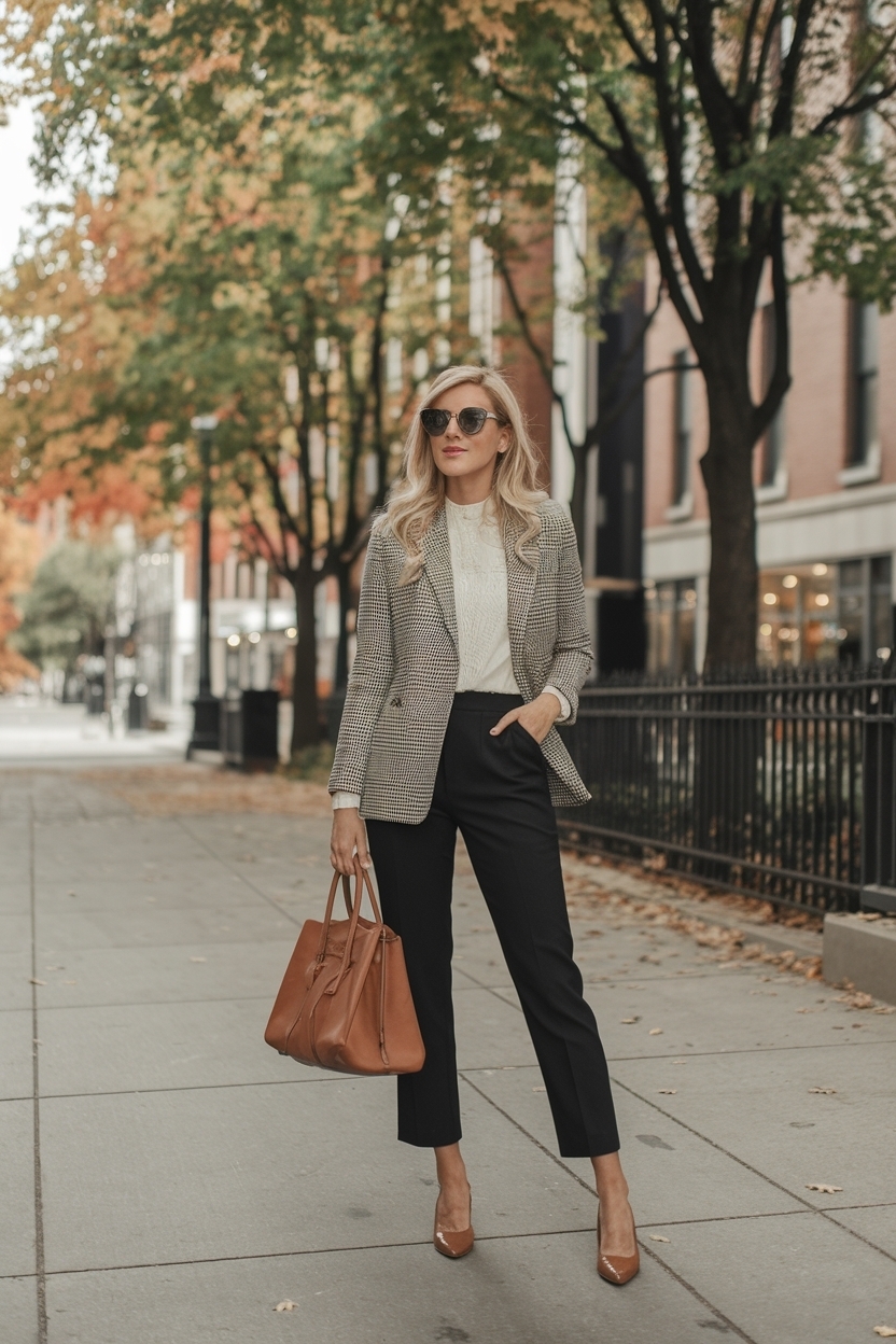 Casual Fall Work Outfits for Women: Comfort Meets Professionalism outfit idea