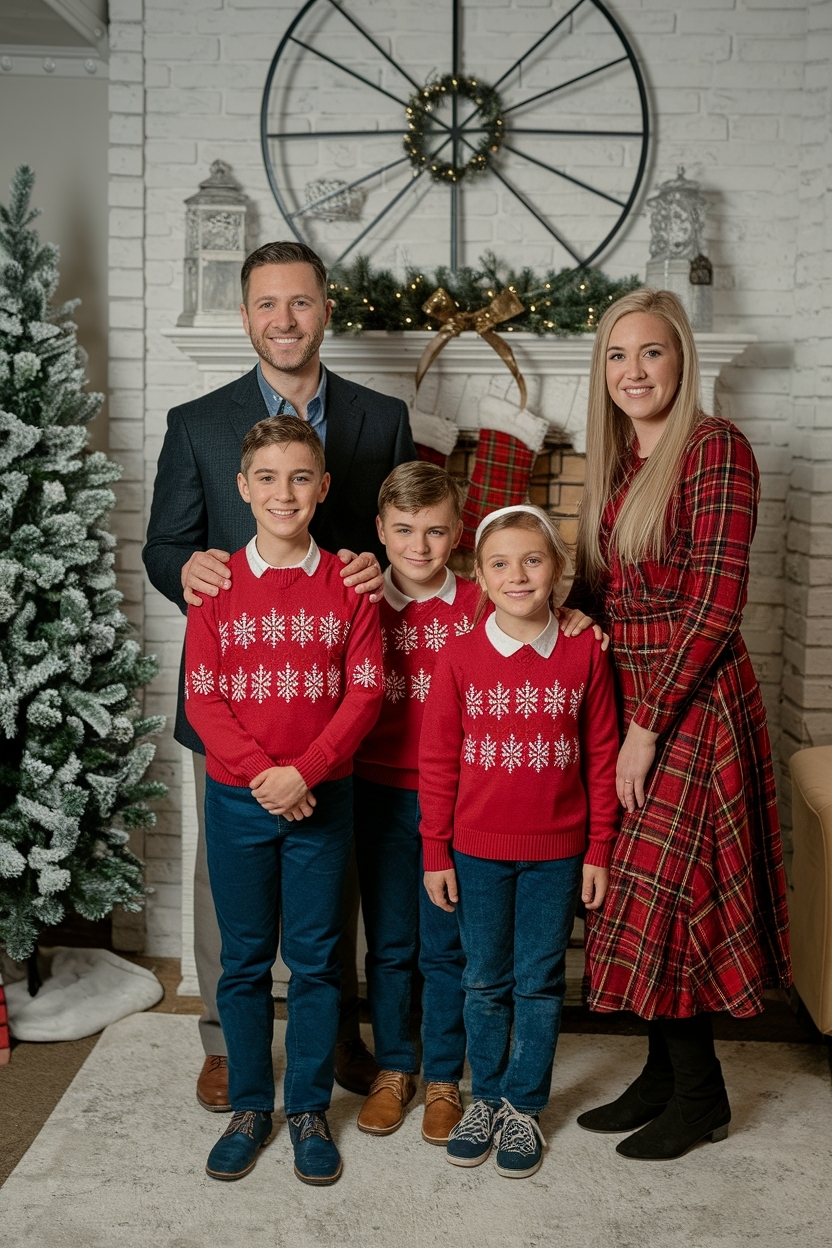 Best Family Christmas Pictures Outfits to Shine outfit idea