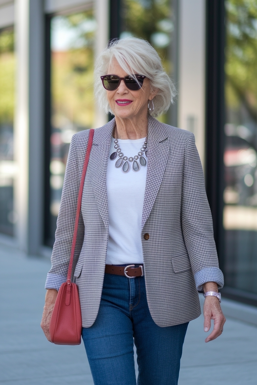 Fashion for Women Over 60 Outfits Casual and Stylish outfit idea