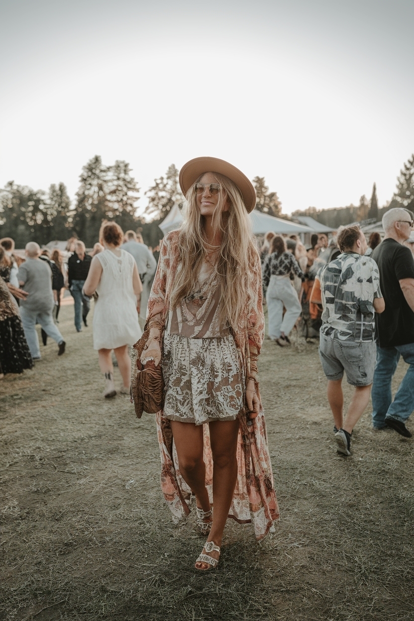Festival Outfit Over 30 for Women: Vibrant Choices outfit idea
