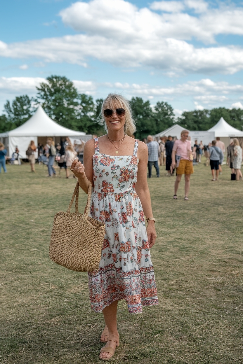 Festival Outfit Over 40 for Women Summer: Breezy Styles outfit idea