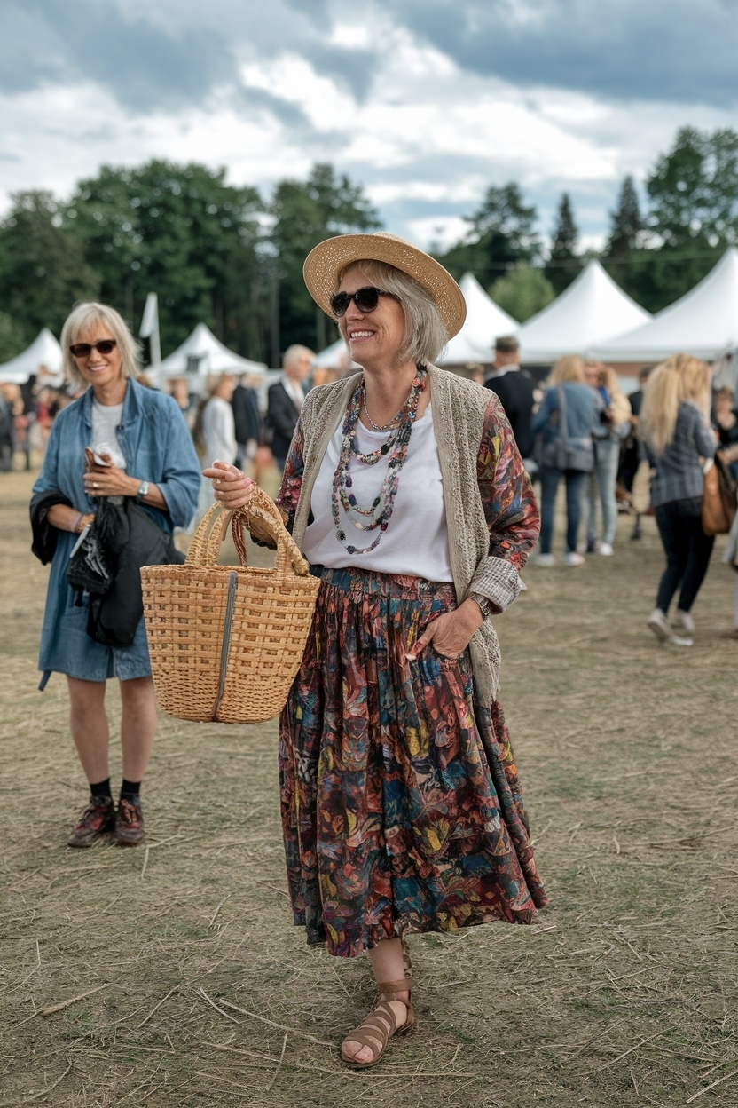 Festival Outfit Women Over 50: Fun and Festive Options outfit idea