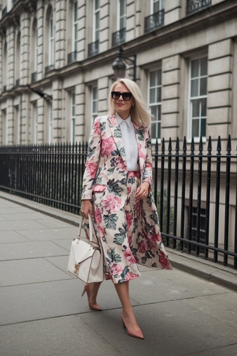 Florals Outfits Dress to Impress for Spring Fling outfit idea