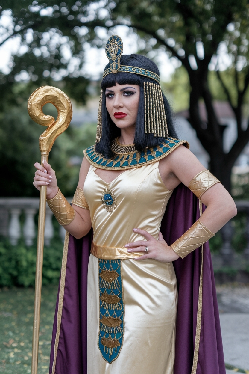Creating the Perfect Foxxy Cleopatra Halloween Costume outfit idea