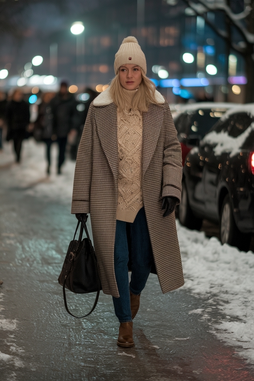 Going Out Outfits Night Winter: Stay Warm and Stylish outfit idea