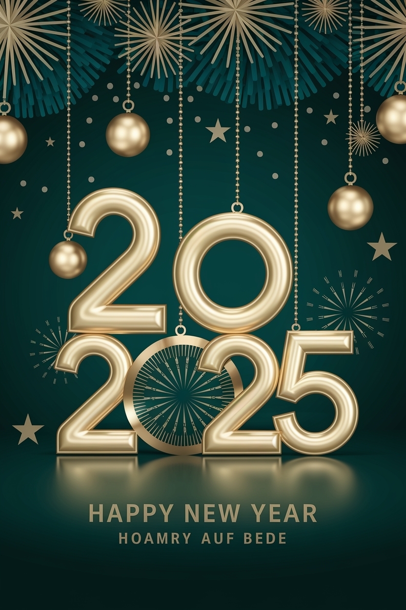 Happy new year 2025 design: Fashion for fresh beginnings outfit idea